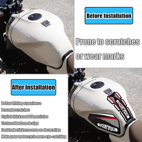 For XSR 900 XSR900 GP 2025 Motorcycle fuel tank pads, fuel tank kits, side pads, knee pad stickers, fuel tank traction pads, decals xsr900 xsr900gp 2021-2026 motorcycle accessories in Kuwait