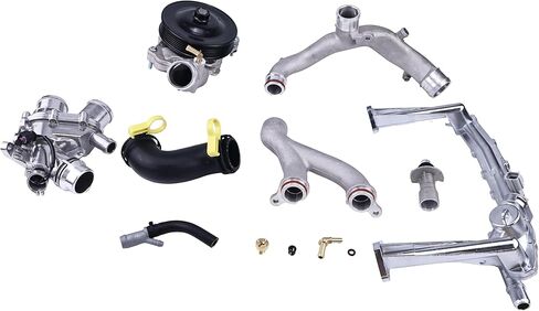 Cooling System Replacement Kit Compatible with Jaguar Land Rover 3.0L V6 Supercharged Engine Replaces P/N LR092992 LR109401 AJ813909 LR117568 LR048474 LR045239 in Saudi Arabia