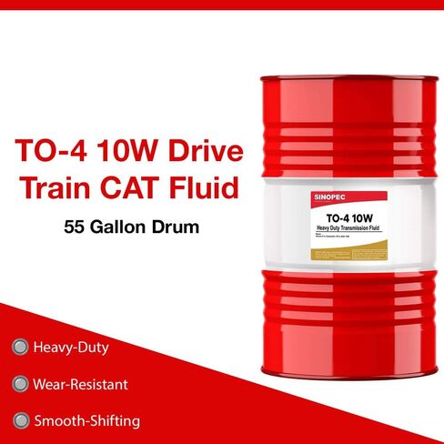 TO4 10W Drive Train CAT Fluid - أسطوانة سعة 55 جالونًا in Saudi Arabia