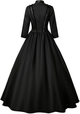 Victorian Dress Renaissance Gothic Vampire Dress Medieval Wedding Dresses Halloween Cosplay Costume in Saudi Arabia