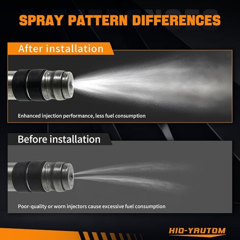 12668390 حاقن الوقود 8 قطع 6 فتحات متوافق مع شيفروليه سيلفرادو 1500 2500 سوبربان تاهو شايان جي إم سي سييرا 1500 يوكون 5.3 لتر V8 2014-2018 بديل لـ FJ1217 12668390 12672368 in Kuwait