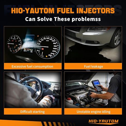 12668390 حاقن الوقود 8 قطع 6 فتحات متوافق مع شيفروليه سيلفرادو 1500 2500 سوبربان تاهو شايان جي إم سي سييرا 1500 يوكون 5.3 لتر V8 2014-2018 بديل لـ FJ1217 12668390 12672368 in Kuwait