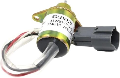 12V صمام الملف اللولبي لإيقاف الوقود 119233-77932 1503ES-12S5SUC12S لـ R55-5 R60-5 in Kuwait