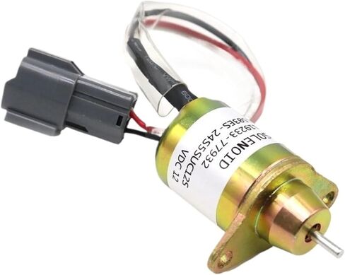 12V صمام الملف اللولبي لإيقاف الوقود 119233-77932 1503ES-12S5SUC12S لـ R55-5 R60-5 in Kuwait