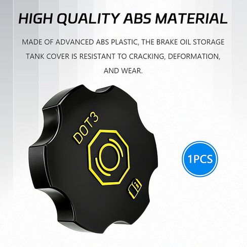 Dot 3 Brake Fluid Cap Replacement, 20760280 Brake Master Cylinder Reservoir Cap for Cadillac Escalade ESV Chevy Suburban Tahoe Silverado Volt GMC Yukon Sierra Acadia Canyon Buick Enclave Lucerne in Kuwait
