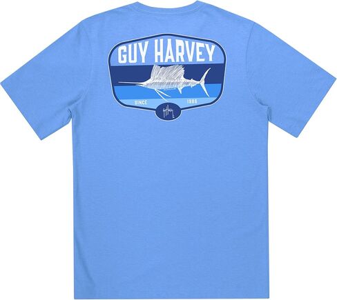 Guy Harvey Boy’s HarborLite Short Sleeve Graphic T-Shirt in Saudi Arabia