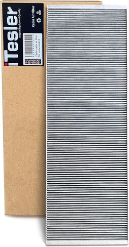 Air Filter for Model X Hepa Air Filter (2016 2017 2018 2019 2020 2021), Frunk Air Intake Filter, Replaces 1045566-00-H,1045566-00-G, 104556600H Cabin Air Filter with Activated Charcoal in Kuwait