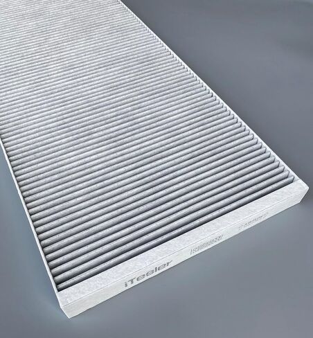 Air Filter for Model X Hepa Air Filter (2016 2017 2018 2019 2020 2021), Frunk Air Intake Filter, Replaces 1045566-00-H,1045566-00-G, 104556600H Cabin Air Filter with Activated Charcoal in Kuwait