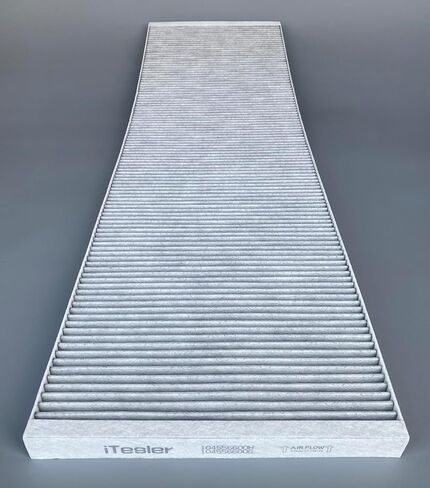 Air Filter for Model X Hepa Air Filter (2016 2017 2018 2019 2020 2021), Frunk Air Intake Filter, Replaces 1045566-00-H,1045566-00-G, 104556600H Cabin Air Filter with Activated Charcoal in Kuwait