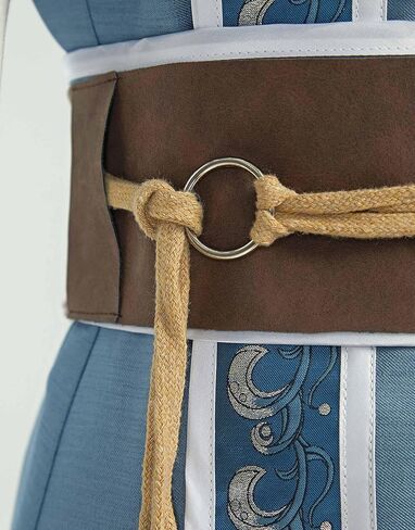 Cosplay.fm Women Costume Master Cosplay Top and Pants with Necklace and Belt in Saudi Arabia