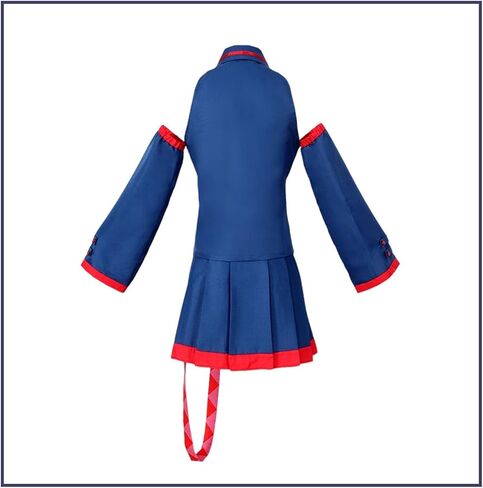 Ladies' Blue Uniform, Blue Dress, Halloween Costume Set in Saudi Arabia
