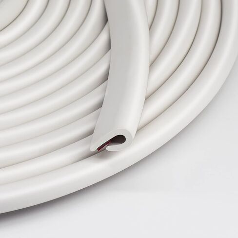 طول قناة مطاطية على شكل حرف U مع تصميم ذاتي اللصق لأبواب السيارة وزوايا الطاولة وما إلى ذلك (19.7 قدم، أسود) in Kuwait