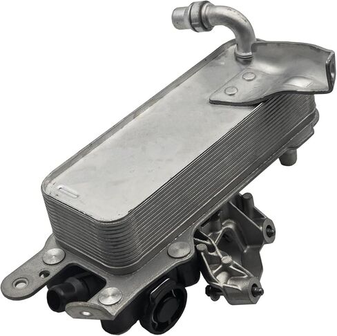 AMCC Engine Oil Cooler Compatible with BMW B38 B47 B48 F20 F23 F22 F34 F31 F36 F33 F32 118i 120i 125i 218i 220i 225i 320i 330i 30i xDrive M Replaces: 17218514515 in Kuwait