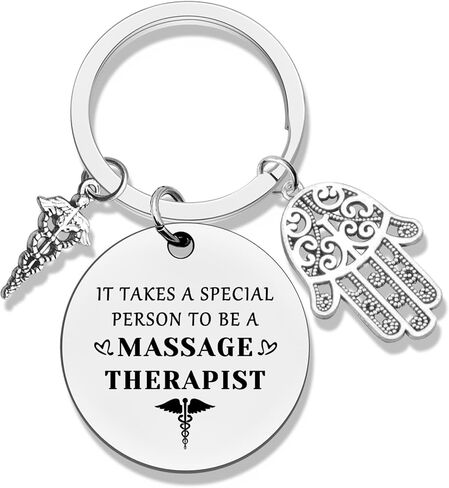 Funny Massage Therapist Keychain Birthday Gift for Massage Therapist Thank You Massage Therapist Gifts Massage Therapist Gifts for Women Men Massage Therapist Appreciation Gift Chiropractor Gift in Saudi Arabia