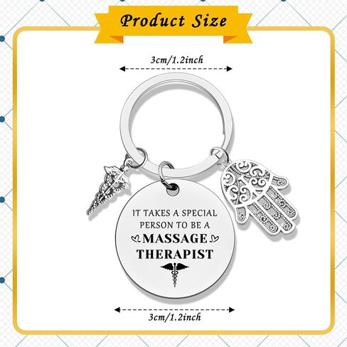 Funny Massage Therapist Keychain Birthday Gift for Massage Therapist Thank You Massage Therapist Gifts Massage Therapist Gifts for Women Men Massage Therapist Appreciation Gift Chiropractor Gift in Saudi Arabia