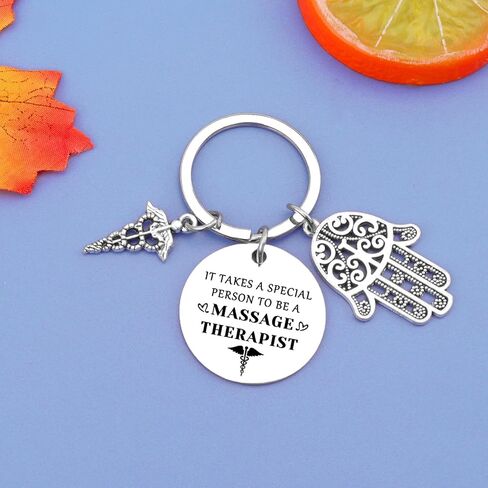 Funny Massage Therapist Keychain Birthday Gift for Massage Therapist Thank You Massage Therapist Gifts Massage Therapist Gifts for Women Men Massage Therapist Appreciation Gift Chiropractor Gift in Saudi Arabia