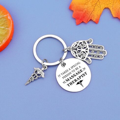 Funny Massage Therapist Keychain Birthday Gift for Massage Therapist Thank You Massage Therapist Gifts Massage Therapist Gifts for Women Men Massage Therapist Appreciation Gift Chiropractor Gift in Saudi Arabia