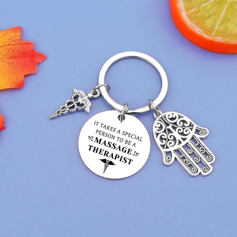 Funny Massage Therapist Keychain Birthday Gift for Massage Therapist Thank You Massage Therapist Gifts Massage Therapist Gifts for Women Men Massage Therapist Appreciation Gift Chiropractor Gift in Saudi Arabia