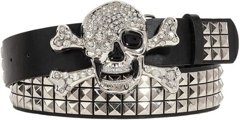 1 قطعة حزام كاجوال للرجال Y2K Punk Spike Star Buckle كاجوال، متعدد الاستخدامات للارتداء اليومي الصيف، المدرسة غير الرسمية، الأعمال in Saudi Arabia
