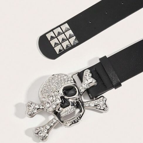 1 قطعة حزام كاجوال للرجال Y2K Punk Spike Star Buckle كاجوال، متعدد الاستخدامات للارتداء اليومي الصيف، المدرسة غير الرسمية، الأعمال in Saudi Arabia