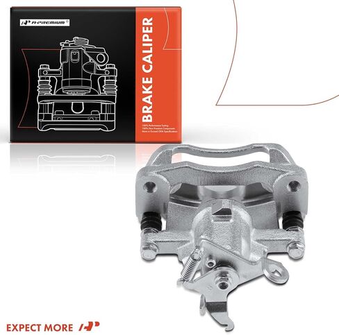 مجموعة فرجار قرص الفرامل A-Premium مع دعامة متوافقة مع دودج جورني 2012-2013 2.4L 3.6L - جانب الراكب الخلفي الأيمن in Saudi Arabia