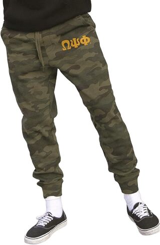 Omega Psi Phi Camo Fleece Pants in Kuwait