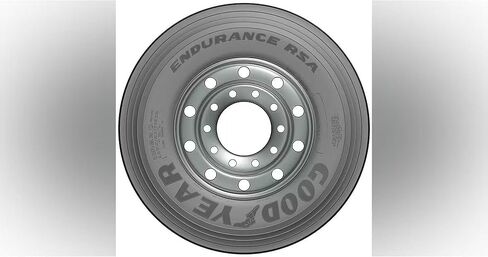إطار تجاري Goodyear Endurance RSA 245/70R19.5 136L H in Kuwait