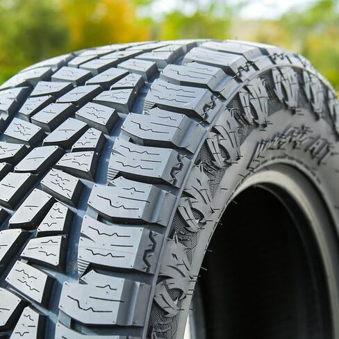 Gripmax MaxGrip A/T All-Terrain Off-Road Light Truck Radial Tire-LT245/75R16 245/75/16 245/75-16 123/120S نطاق التحميل F LRF 12-Ply BSW جدار جانبي أسود in Kuwait