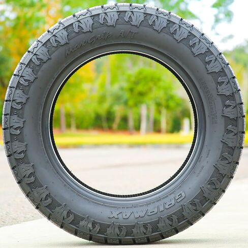 Gripmax MaxGrip A/T All-Terrain Off-Road Light Truck Radial Tire-LT245/75R16 245/75/16 245/75-16 123/120S نطاق التحميل F LRF 12-Ply BSW جدار جانبي أسود in Kuwait