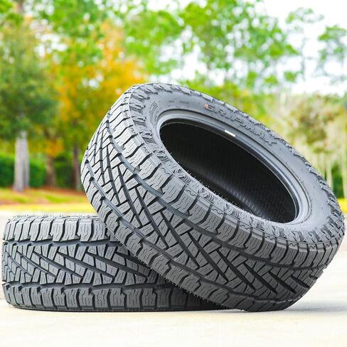 Gripmax MaxGrip A/T All-Terrain Off-Road Light Truck Radial Tire-LT245/75R16 245/75/16 245/75-16 123/120S نطاق التحميل F LRF 12-Ply BSW جدار جانبي أسود in Kuwait