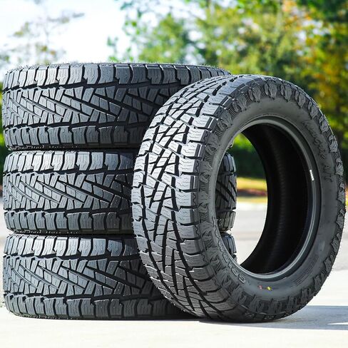 Gripmax MaxGrip A/T All-Terrain Off-Road Light Truck Radial Tire-LT245/75R16 245/75/16 245/75-16 123/120S نطاق التحميل F LRF 12-Ply BSW جدار جانبي أسود in Kuwait