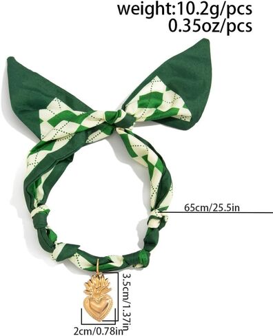 الذهب وشاح القلب الكبير قلادة للنساء، خمر مكتنزة هندسية القلب سحر القلائد، بوهو باندانا المختنق مجوهرات اكسسوارات رسمية هدية in Kuwait