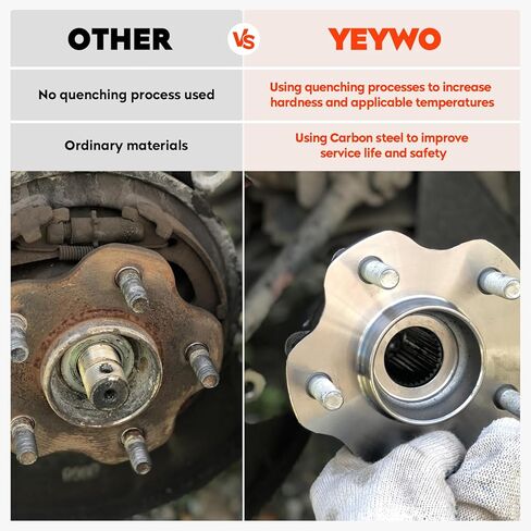 محور العجلة الأمامية تحمل الجمعية صالح ل دودج رحلة 2009-2020 5 العروة ث/ABS استبدال 513286 2 قطعة in Kuwait