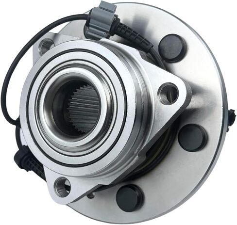 زوج محمل العجلة الأمامية ومجموعة المحور مناسب لسيارة Chevy Tahoe Silverado 1500 Avalanche Suburban، لكاديلاك إسكاليد، لسيارة GMC Yukon Sierra، 4WD، 2007-2014، 515096 in Kuwait