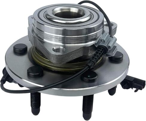 زوج محمل العجلة الأمامية ومجموعة المحور مناسب لسيارة Chevy Tahoe Silverado 1500 Avalanche Suburban، لكاديلاك إسكاليد، لسيارة GMC Yukon Sierra، 4WD، 2007-2014، 515096 in Kuwait