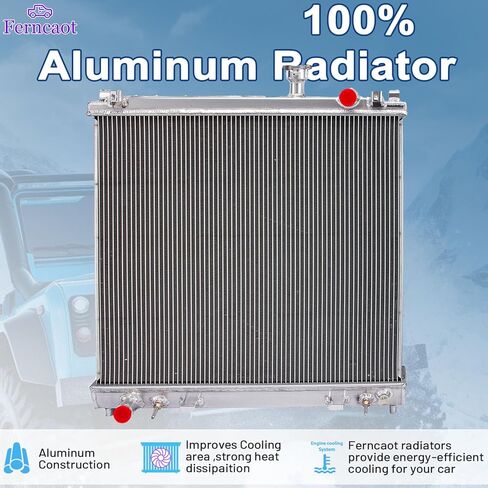 3Row المبرد ل 2004-2015 نيسان تيتان أرمادا 5.6L V8 2005-2012 2006 2007 2008 2009 2010 2011 2013 2014 مشعات الألومنيوم in Kuwait