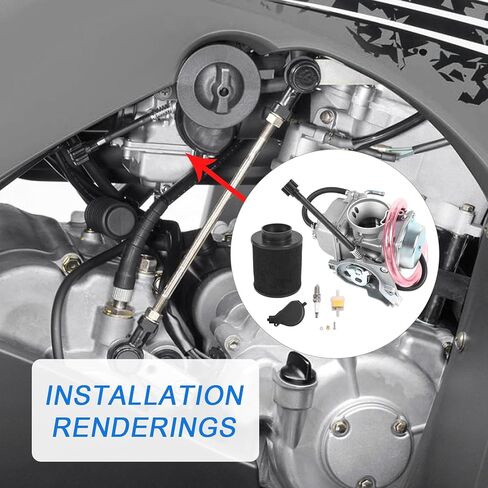 Carburetor Replacement For Kawasaki Brute Force 300 KVF300C 2012-2018, Replace 15004-Y004 in Saudi Arabia