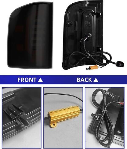 استبدال المصابيح الخلفية لمجموعة مصابيح LED الخلفية من AUTOONE لـ 2007-2013 تشيفي سيلفرادو 1500/2007 2009-2014 سيلفرادو 2500HD | 3500HD/ 2007-2014 جي إم سي سييرا 3500 ثنائي in Kuwait