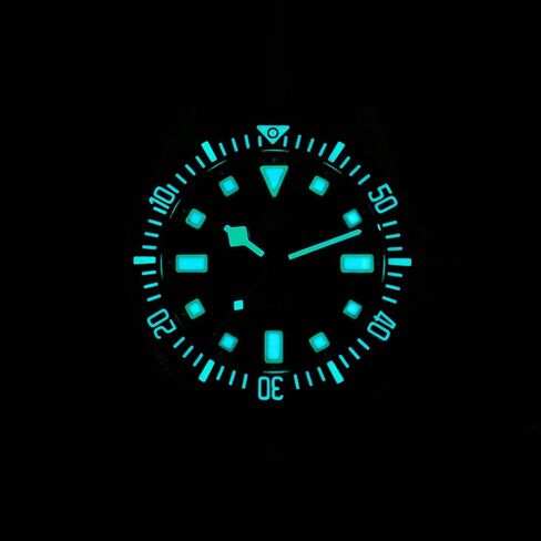 watchdives 38mm EXD Titanium Diver Watch Japan VH31 Sweep Second Quartz Watches Sapphire Crystal Wristwatch Analog Luminous Waterproof Watch for Men in Kuwait