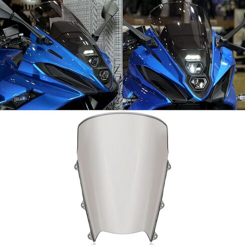 for GSX-8R GSX 8R 2025 2024 Motorcycle gsx 8r Windshield Accessories windscreen Touring Screen Raise The Windshield in Kuwait