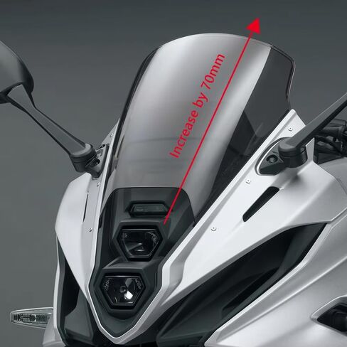 for GSX-8R GSX 8R 2025 2024 Motorcycle gsx 8r Windshield Accessories windscreen Touring Screen Raise The Windshield in Kuwait