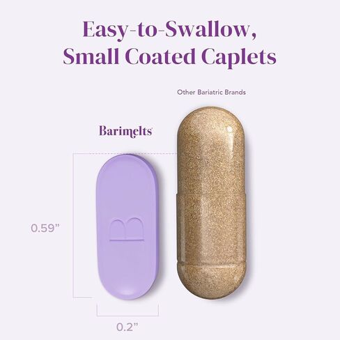 BariMelts Hormonal Balance+ with DIM, NAC & Chasteberry - 1 Month Supply (60 Caplets) - Post-Op Bariatric Supplement Supports Estrogen Metabolism and Hormonal Balance for Women in Kuwait