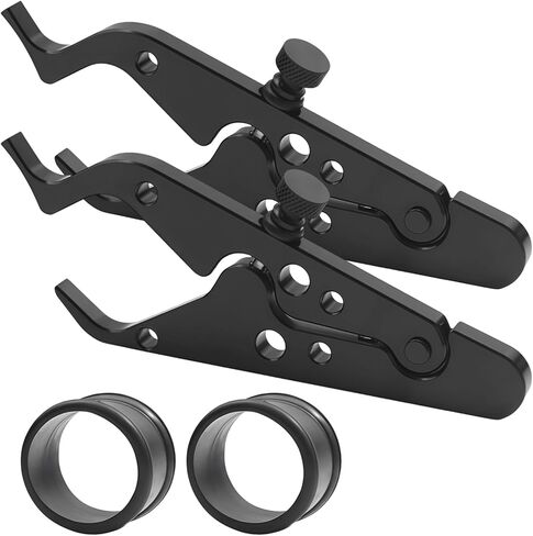 2 Sets Motorcycle Cruise Control, Aluminum Alloy Throttle Lock, Wrist Hand Grips, Universal for Electric Vehicles, Motorcycles, Black in Saudi Arabia