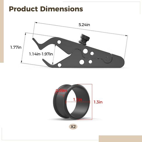 2 Sets Motorcycle Cruise Control, Aluminum Alloy Throttle Lock, Wrist Hand Grips, Universal for Electric Vehicles, Motorcycles, Black in Saudi Arabia
