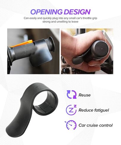 Motorcycle Cruise Control,Motorcycle Throttle Assist,Car Accessories Handlebar Grip Cruise Control Assist to Maintain The Speed On Long Rides,Fits Most Motorcycles with 7/8" Handlebars in Kuwait