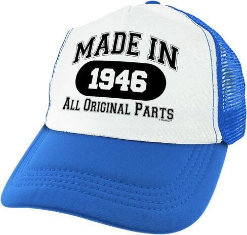 قبعة عيد الميلاد الثمانين مصنوعة في جميع الأجزاء الأصلية لعمر 80 عامًا قبعة سائق الشاحنة Snapback in Saudi Arabia