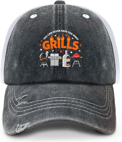 You Can't Have Too Many Grills hat Camping Cap for Women in Saudi Arabia