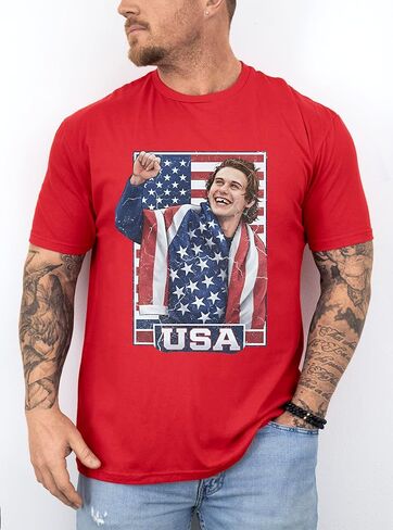 Jack Hughes Shirt, Jack Hughes USA Ice Hockey Gold Medal T-Shirt, Patriotic Hockey Fan Tee, American Hockey Pride Gift Tshirt in Saudi Arabia