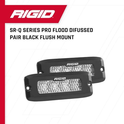 الصناعات الصلبة - SR-Q PRO FLOOD DIFFUSED PAIR BLACK FLUSH MOUNT in Saudi Arabia