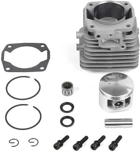 مجموعة إعادة بناء نهاية 45cc 4-Bolt 2 حلقة مكبس متوافقة مع محرك Rovan 1/5 الغاز RC LT 45cc in Kuwait